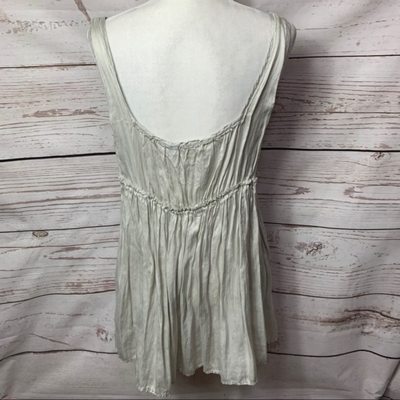 WHBM Pleated Waist Babydoll Tank - Picture 5 of 6